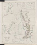 South Australia shewing the division into counties of the settled portions of the Province, 1858/1